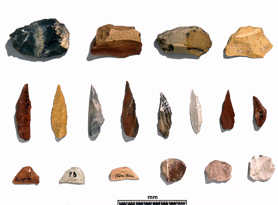 Holocene Aboriginal stone tools from southeast Queensland archaeological sites